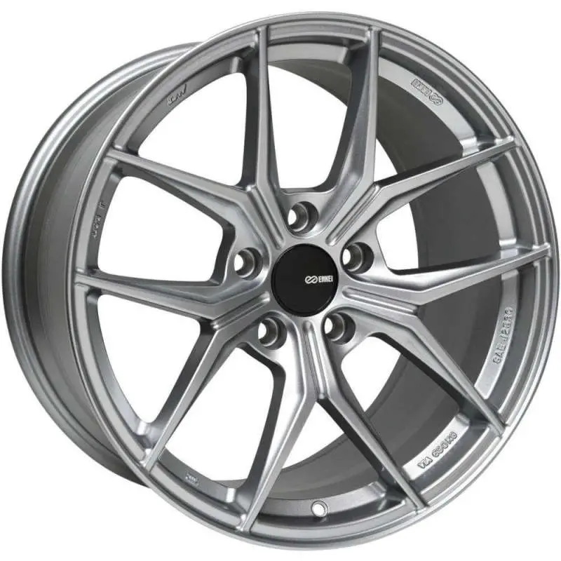 Enkei Tsr-X 18X8 45Mm Offset 5X100 Bp 72.6Mm Bore Storm Gray Wheel 1