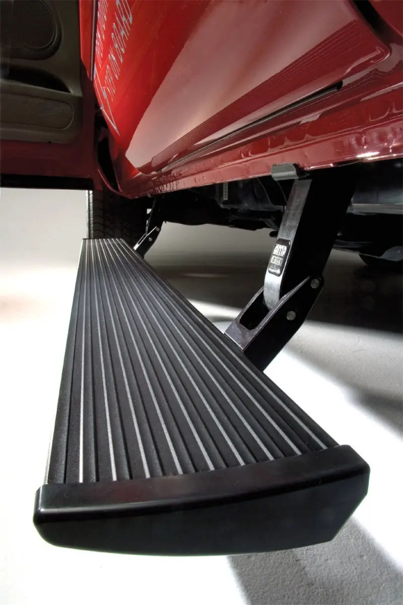 Amp Research 2006-2009 Dodge Ram 1500/2500/3500 Mega Cab Powerstep - Black 1