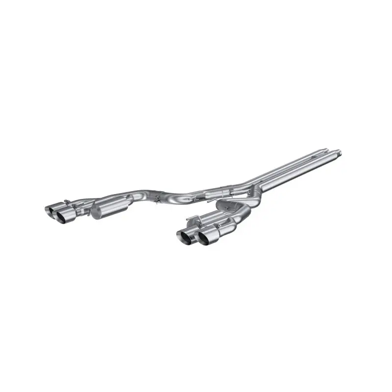 Mbrp 2018-2019 Ford Mustang Gt 5.0 3In Cat Back Quad Tip Race Version - T304 2