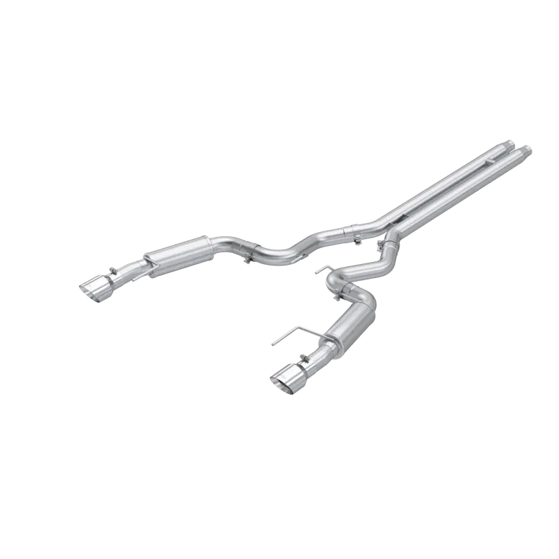 Mbrp 2024 Ford Mustang Gt S650, 5.0L 3In Dual Split Rear Aluminized Steel 1