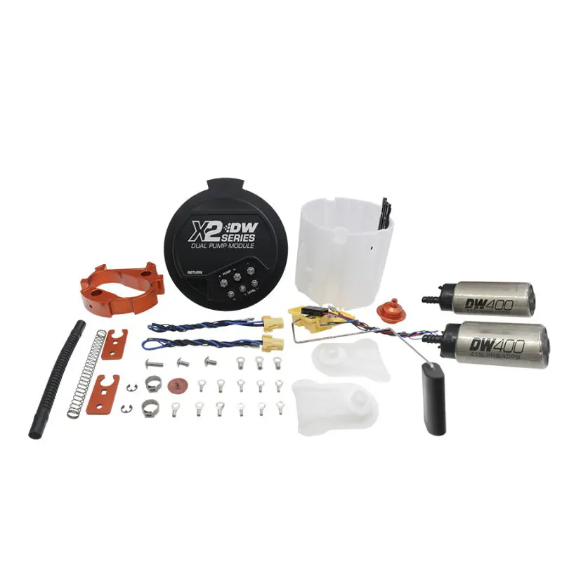 Deatschwerks 2006+ Hemi X2 Series Fuel Pump Module W/ Dual Dw400 Pumps 1