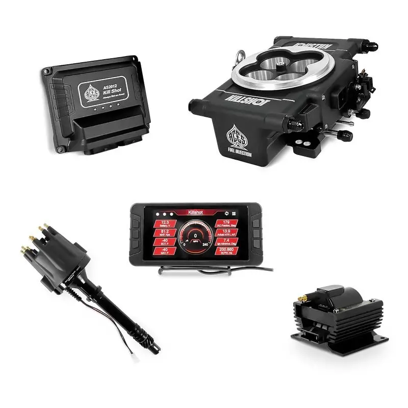 Aces As2012b-Tek1 Killshot Efi Top End Kit Black Sbc/Bbc 1