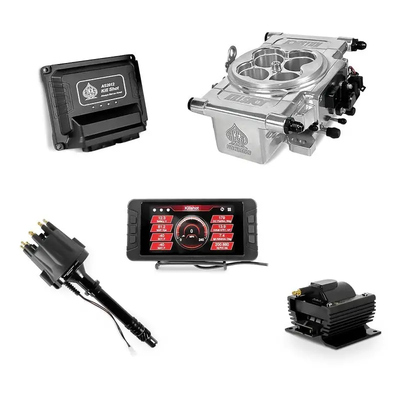 Aces As2012p-Tek1 Killshot Efi Top End Kit Polished Sbc/Bbc 1