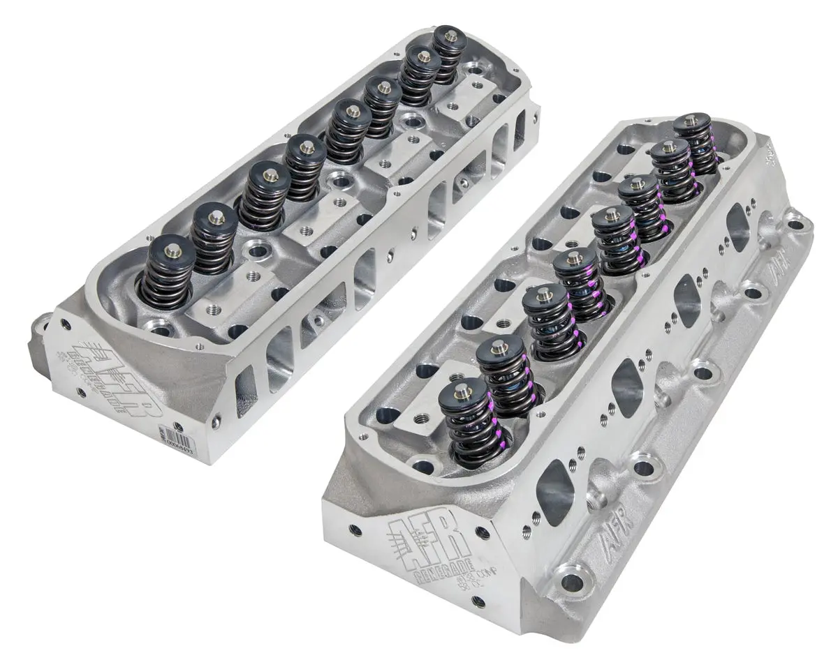 Afr 1381-716 Ford Sbf 195Cc Compt Cylinder Heads (Pr) 58Cc Assem. 1