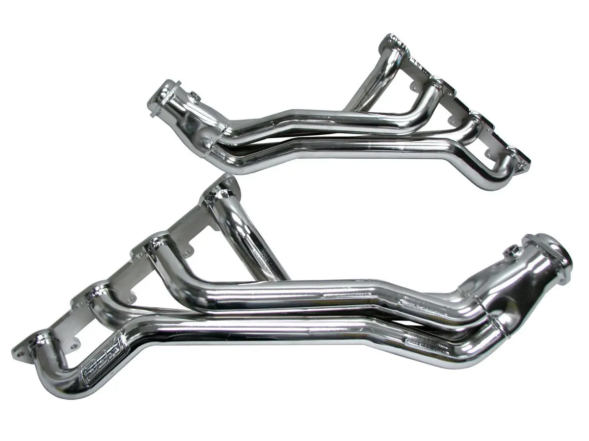 Bbk 16470 Polished Long Tube Headers For 2005-2011 Chrysler Dodge 5.7L 6.1L Hemi Cars 1