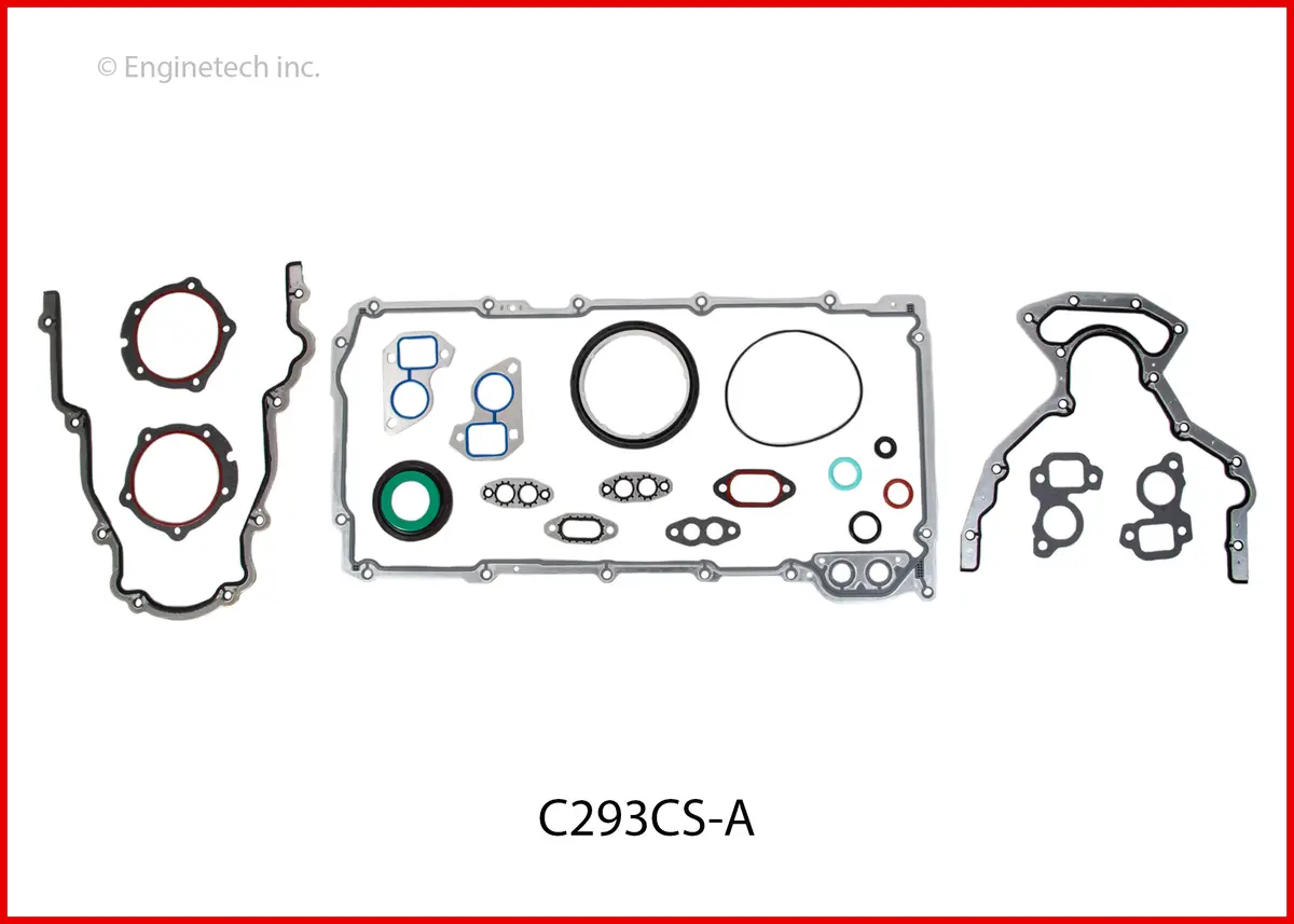 Enginetech Rmc325p Engine Rering Overhaul Kit For 2005-2007 Chevrolet Gen Iii Iv 5.3L Vin "3,B,M,P" 3