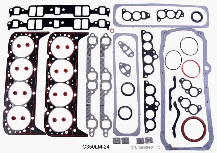 Enginetech Rcc350e Engine Rebuild Kit For 1986 Chevrolet Sb 350 5.7L Trucks 3