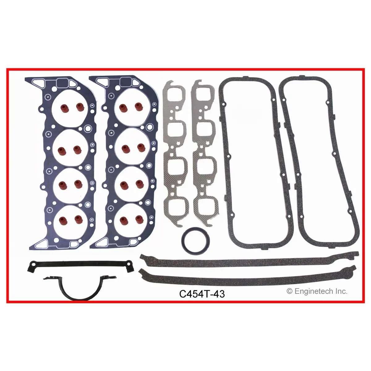 Enginetech Rcc454cp Engine Rebuild Kit For 1984-1990 Chevrolet Bbc 7.4L 454 Truck 3