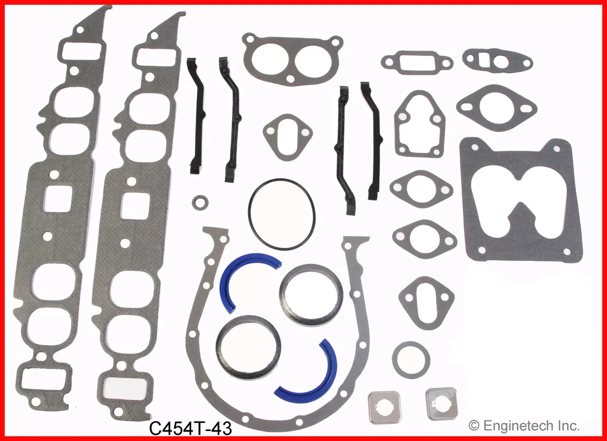 Enginetech Rcc454cp Engine Rebuild Kit For 1984-1990 Chevrolet Bbc 7.4L 454 Truck 4