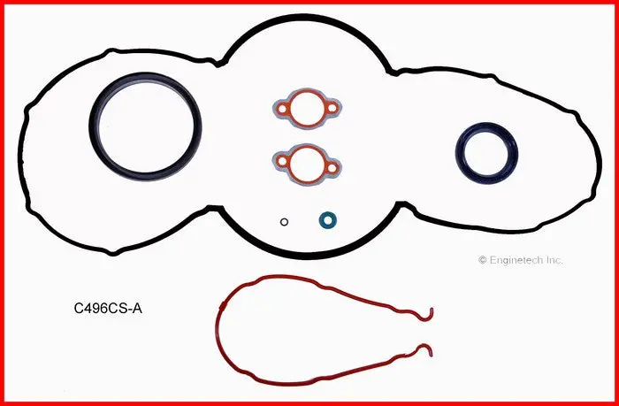 Enginetech Rmc496ap Engine Rering Overhaul Kit For 2001-2007 Chevrolet Bbc 496 8.1L 3