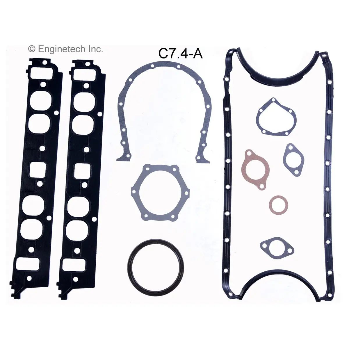 Enginetech Rcc454dp Engine Rebuild Kit For 1991-1993 Chevrolet Bbc 7.4L 454 4