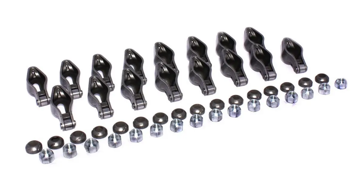 Comp Cams 1418-16 Magnum Roller Tip Rocker Arms 1.6 Ratio 3/8In Stud For Chevrolet Small Block 1