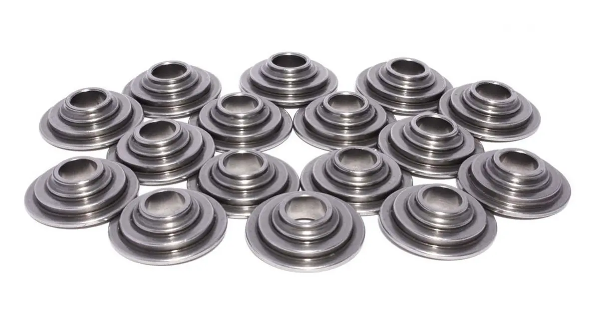 Comp Cams 1717-16 7° Lightweight Tool Steel Retainers: 1.320" Spring Dia. 1