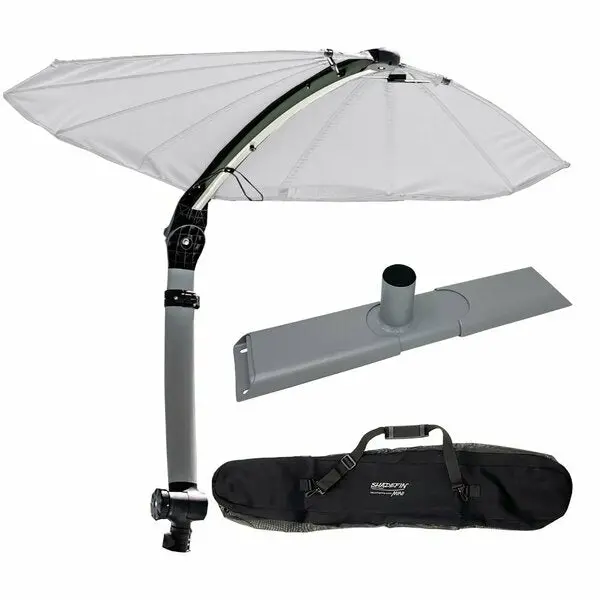 Taco Shadefin Mini W/White Fabric,  Bag And Kayak Mount Kit 1