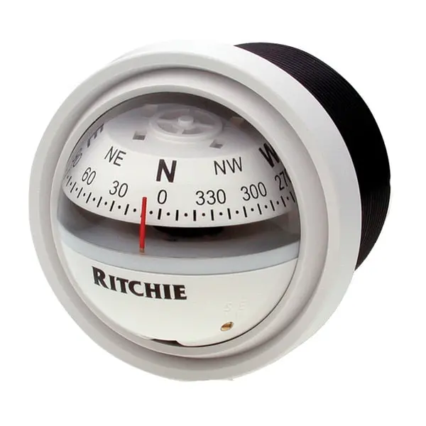 V-57W.2 Explorer Compass Dash Mount - White 1