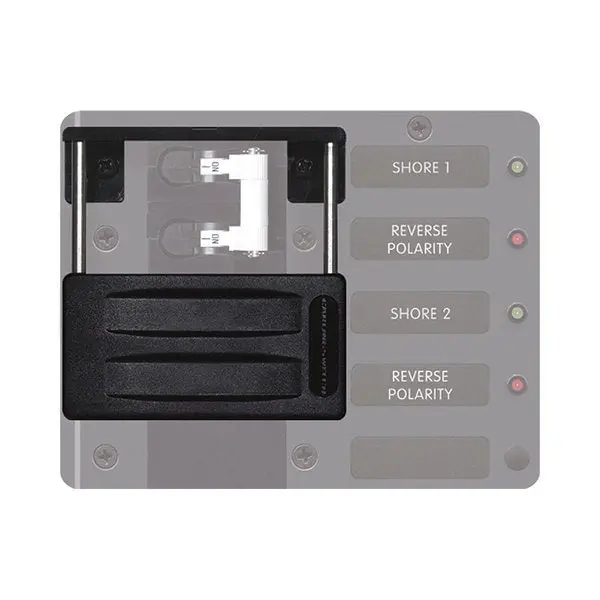 Blue Sea 4130 Lockout Slide 2 Position 2 Pole C-Series 1