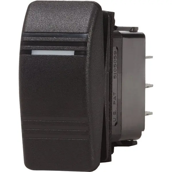 Blue Sea 8282 Water Resistant Contura Iii Switch - Black 1