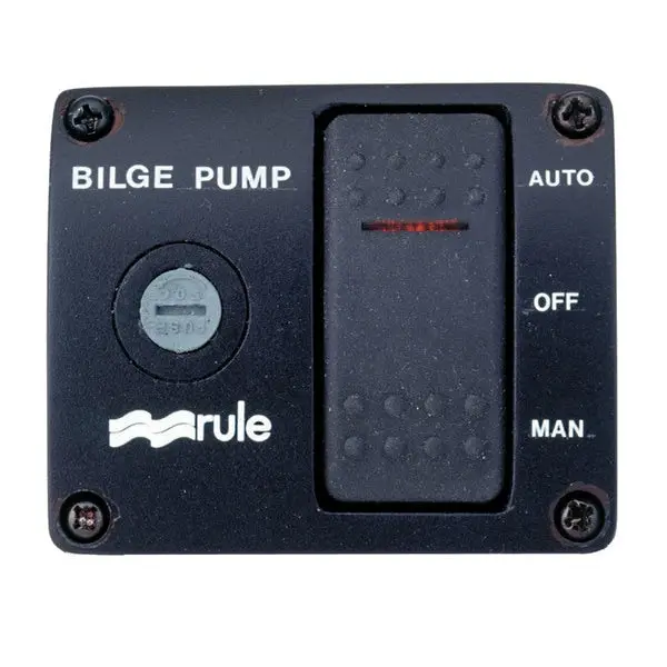 Deluxe 3-Way Lighted Rocker Panel Switch 1