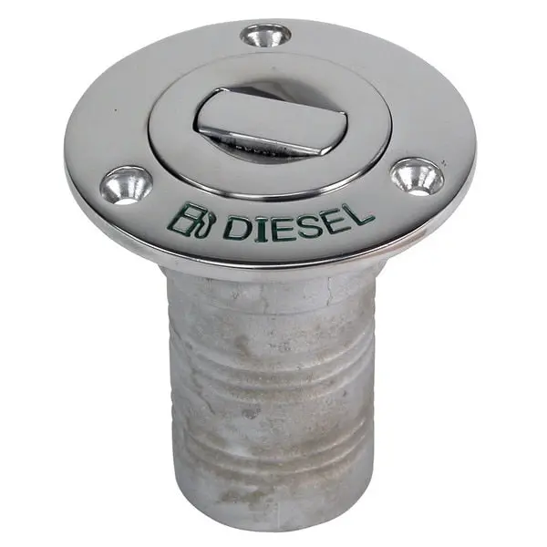 Whitecap Bluewater Push Up Deck Fill - 2" Hose - Diesel 1