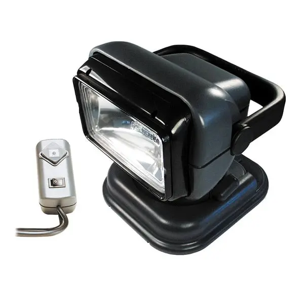 Portable Searchlight W/Wired Remote - Grey 1
