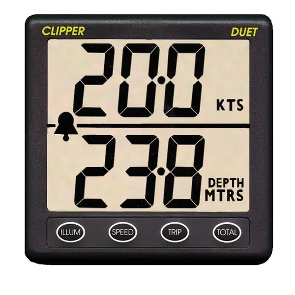 Duet Instrument Depth Speed Log W/Transducer 1