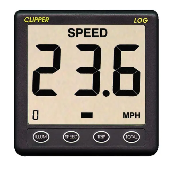 Speed Log Instrument W/Transducer & Cover 1