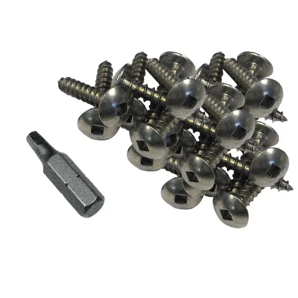 Stainless Steel Profile Fasteners 100 Pcs 1" 1
