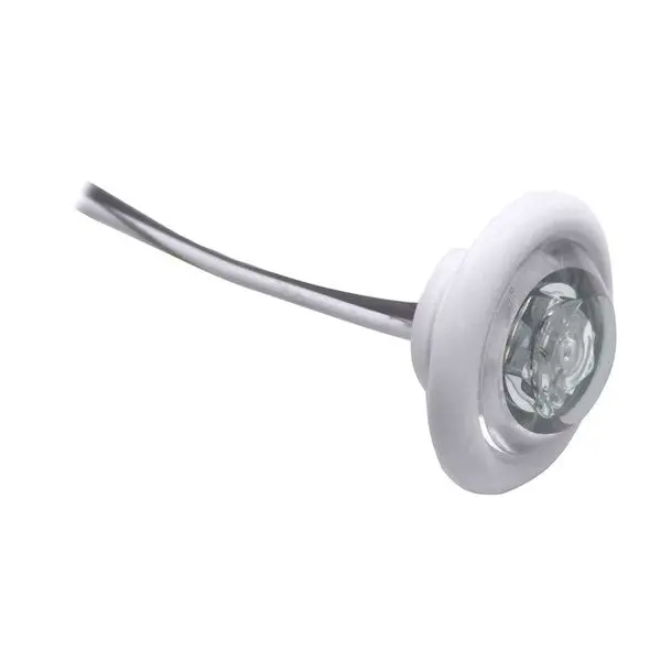 Led Bulkhead/Livewell Light "The Shortie" White Le 1