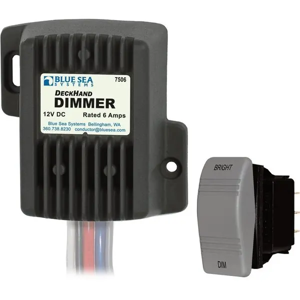 Blue Sea 7506 Deckhand Dimmer - 6 Amp/12V 1