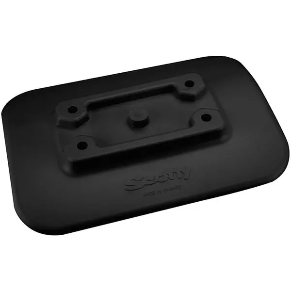 341-Bk Glue-On Mount Pad F/Inflatable Boats - Black 1