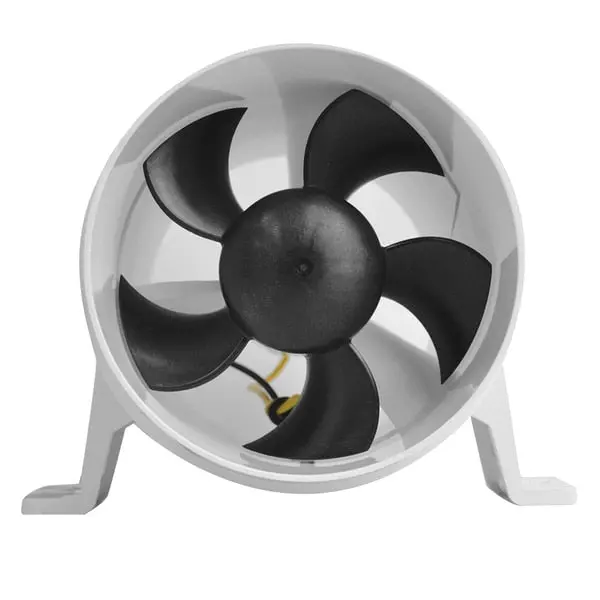 Turbo 4000 Series Ii Water-Resistant,  In-Line Blower - 12V - White 1