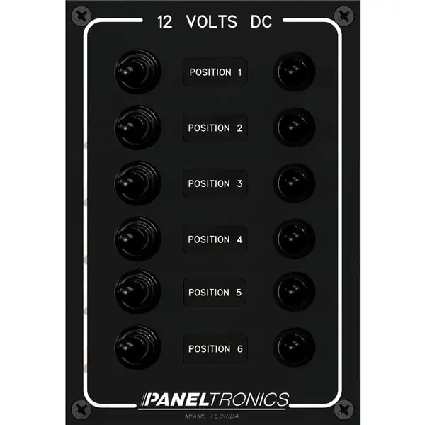 Dc 6 Position Toggle Switch With Circuit 1
