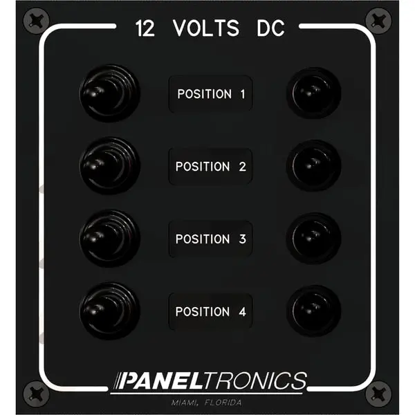 Dc 4 Position Toggle Switch With Circuit 1