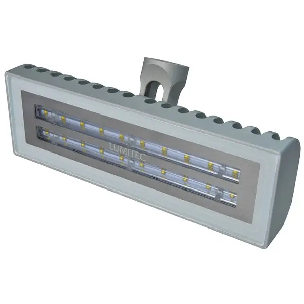 High Power/Pedestal Mnt Flood Light-Brushed Finish-White Dimming 1