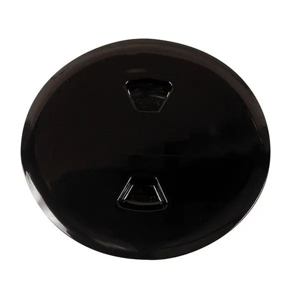 5" Twist-Out Deck Plate - Black 1
