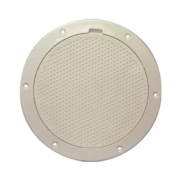 6" Non-Skid Pry-Out Deck Plate - Beige 1