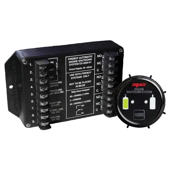 Engine Shutdown System W/Round Display 1