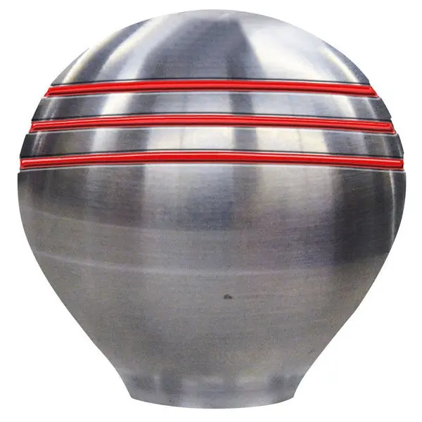 Ongaro Throttle Knob - 1- " - Red Grooves 1