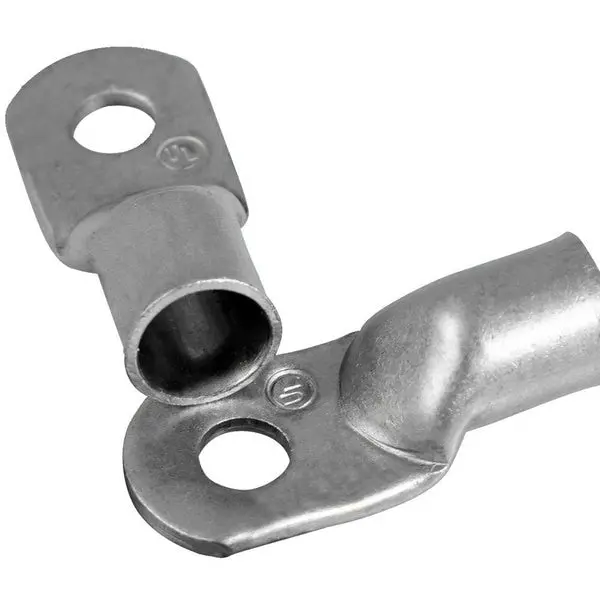 Heavy Duty Lugs - 4/0 Gauge Wire - 3/8" Post - 10-Pack 1