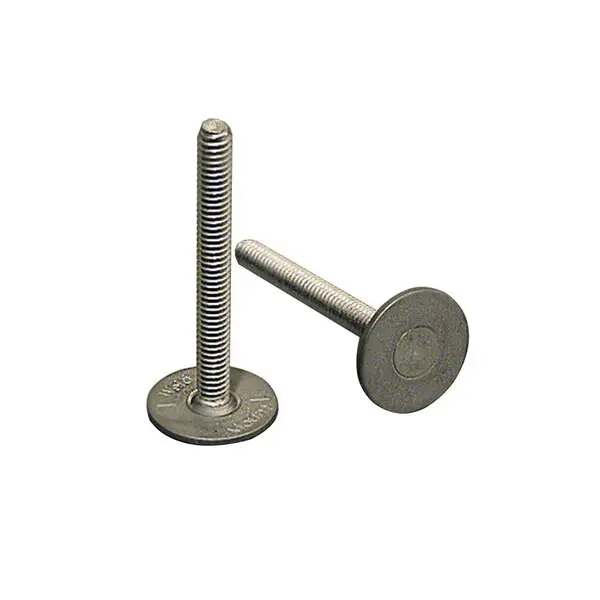 1" Tall Stainless Panel Stud W/0.62" Base & #8 X 32 Thread - Qty. 15 1