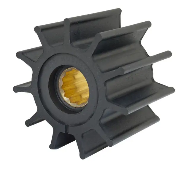 Impeller Kit-12 Blade-Neoprene-3- " Diameter-Brass Insert-Spline Drive 1