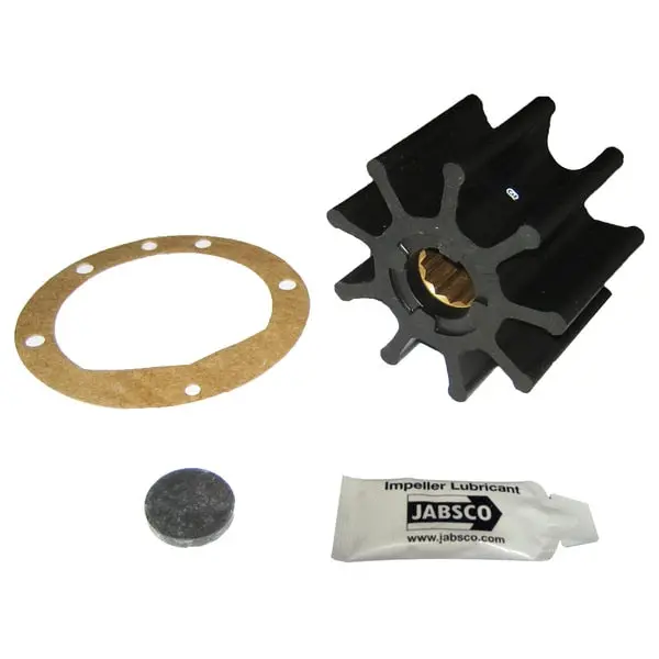 Impeller Kit-9 Blade-Nitrile-3-3/4" Diax2-1/2" W, 1" Shaft Dia 1