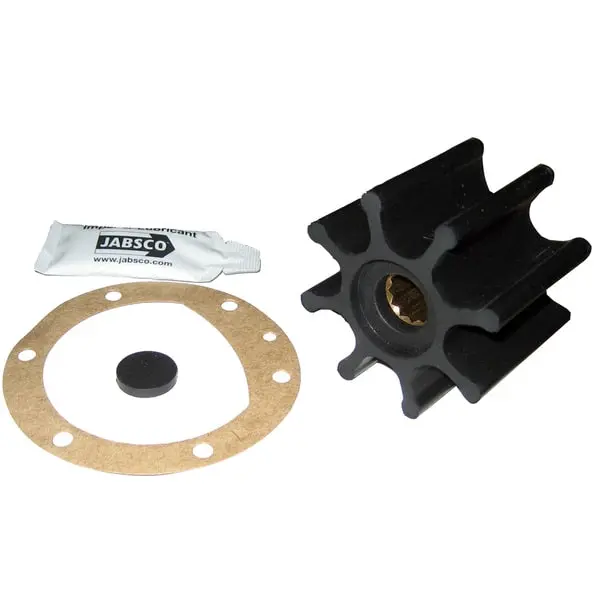 Impeller Kit-8 Blade-Neoprene-2-9/16" Diax2" W, 5/8" Shaft Dia 1