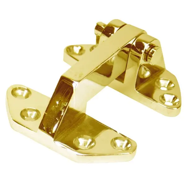 Whitecap Standard Hatch Hinge - Polished Brass - 2-5/8" X 3-1/8" 1