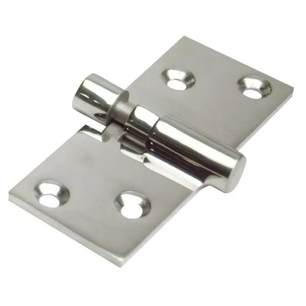 Take-Apart Motor Box Hinge (Locking) - 316 Stainless Steel - 1