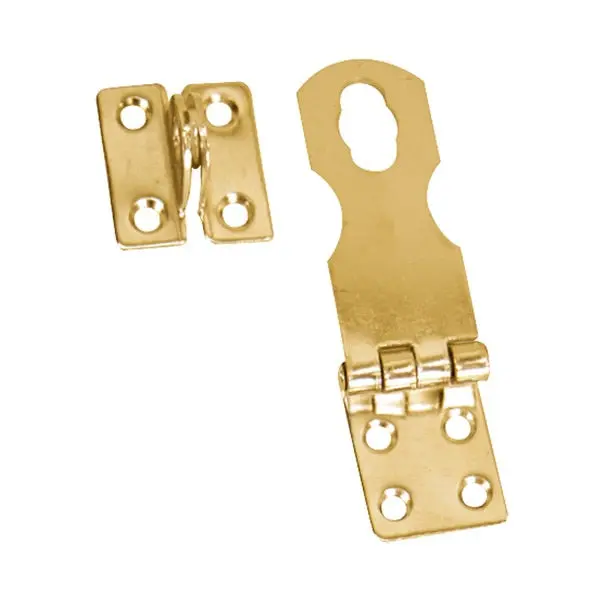 Whitecap Swivel Safety Hasp - Polished Brass - 1" X 3" 1