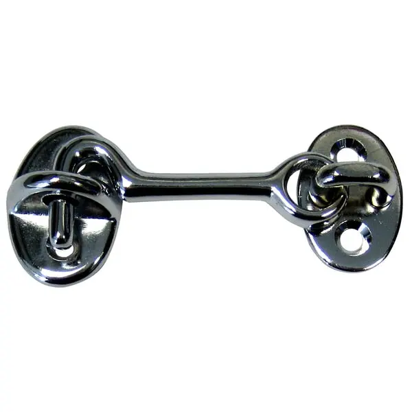 Cabin Door Hook - Cp/Brass - 2" 1