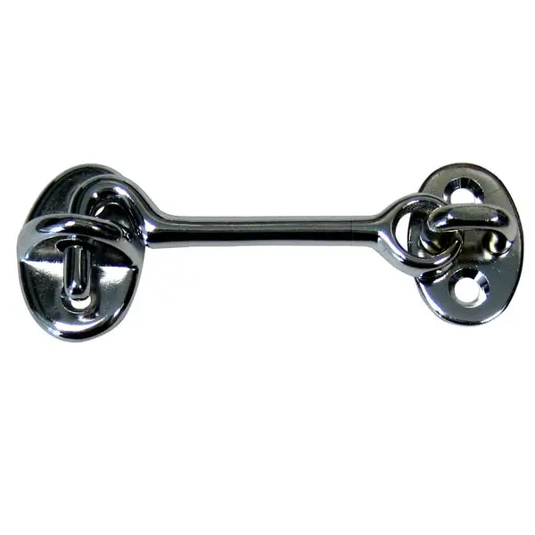 Cabin Door Hook - Cp/Brass - 3" 1