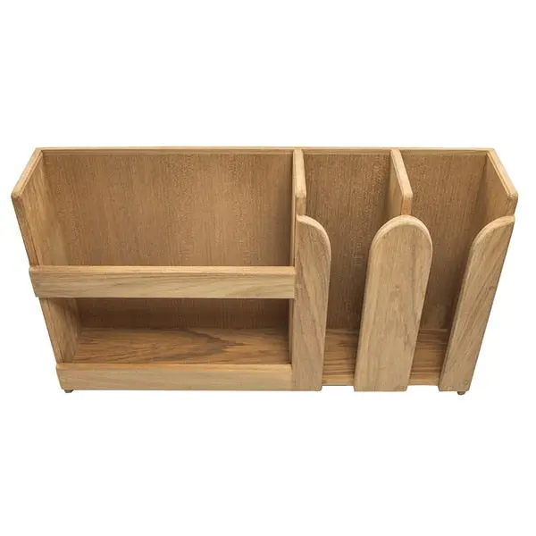 Whitecap Teak Dish/Cup Holder 1