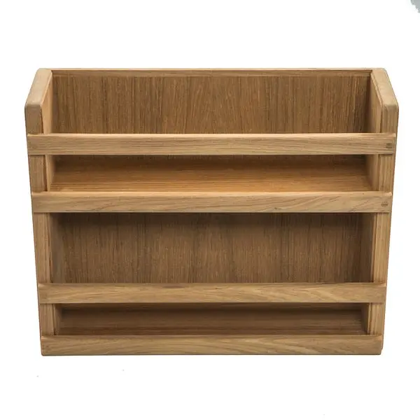 Teak Two-Tier Spice Rack 1